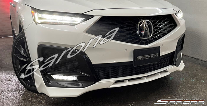 Custom Acura MDX  SUV/SAV/Crossover Front Lip/Splitter (2024 - 2025) - $790.00 (Part #AC-031-FA)